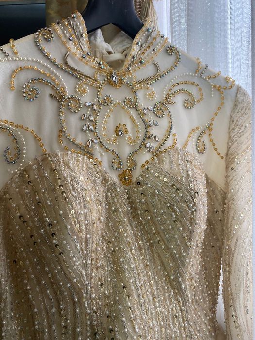 Свадебное платье для покрытых девушек