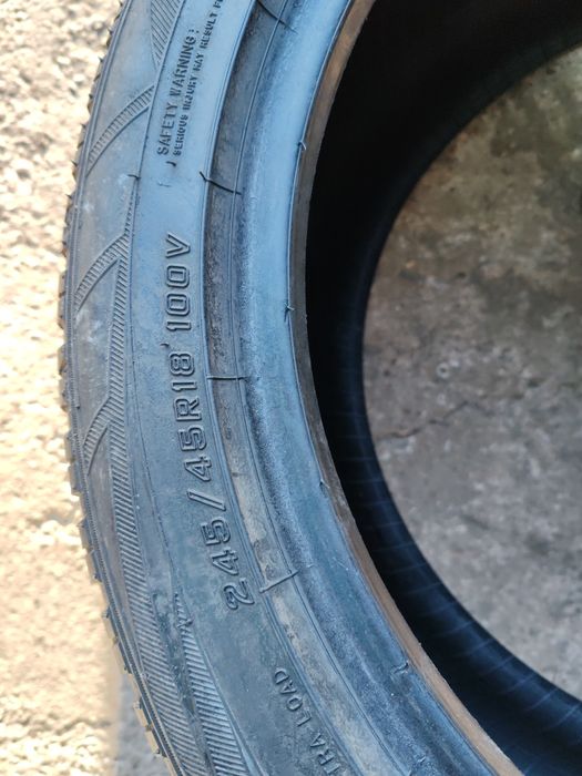 2 cauciucuri 245 45 18