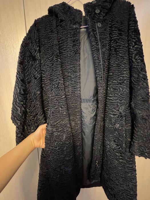 Пальто каракульча (каркулевое)