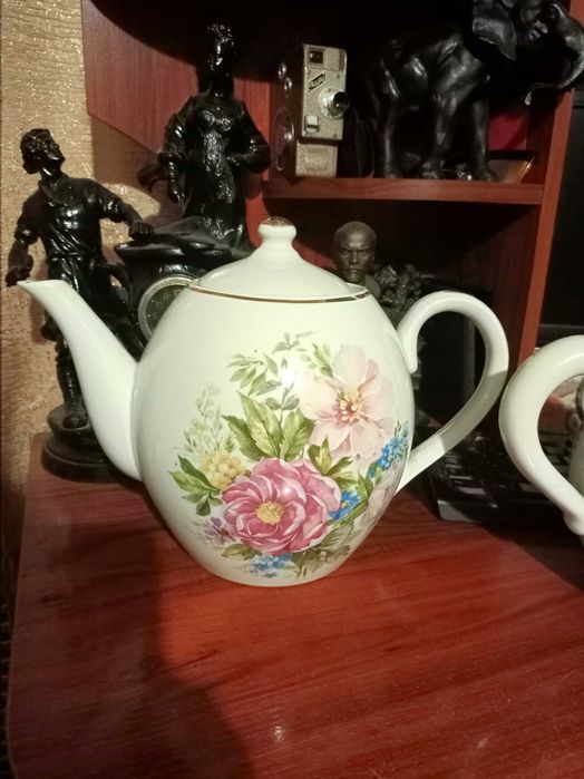 Чайник заварник ссср большой. (фарфор)
