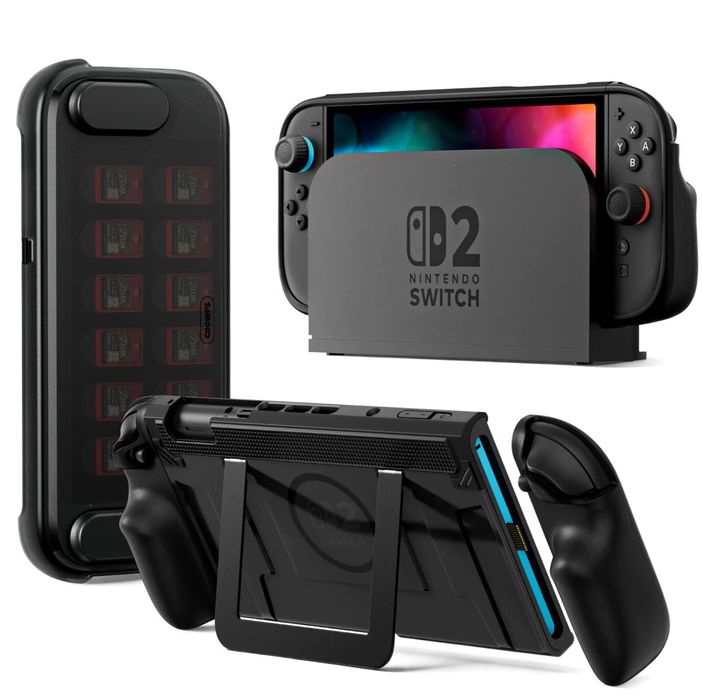 COOWPS P2 Dockable Split Protective Case за Nintendo Switch 2