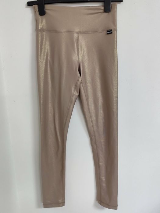 DKNY colanți metalizați