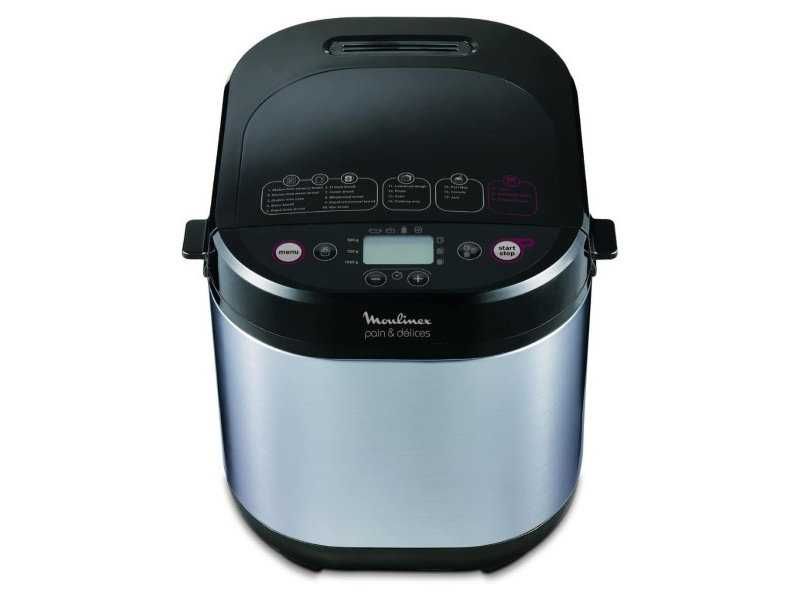 Хлебопекарна с 20 Програми Moulinex Bread & Delights OW240E, 720 W