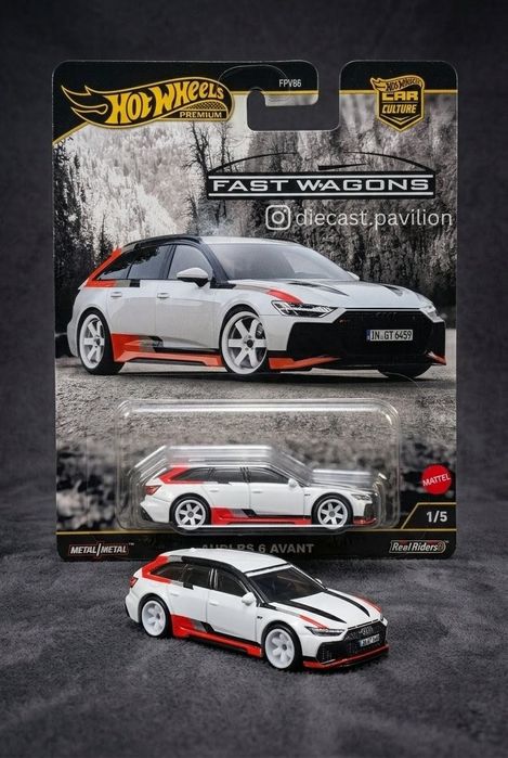 Hot Wheels Premium - Audi RS6 GT