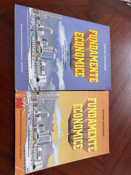 Fundamente Economice -Stefan Gheorghe -vol I si Ii