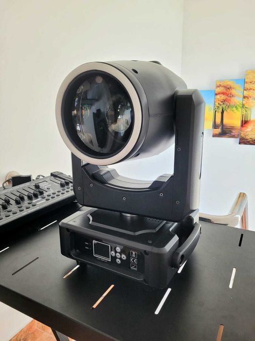 Beam-uri 8R 250W 2 prisme led ring lumini moving head dj formatii club