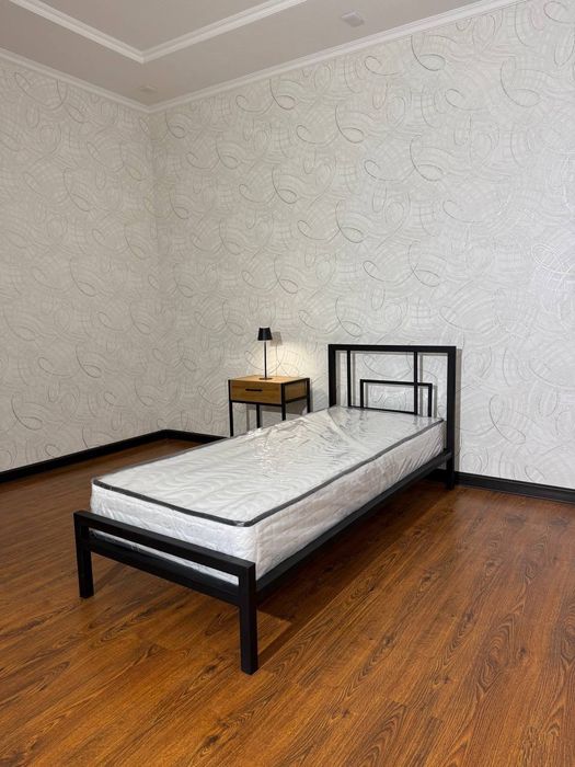Loft uslubida mustahkam krovat – yillar davomida xizmat qiladi, кроват