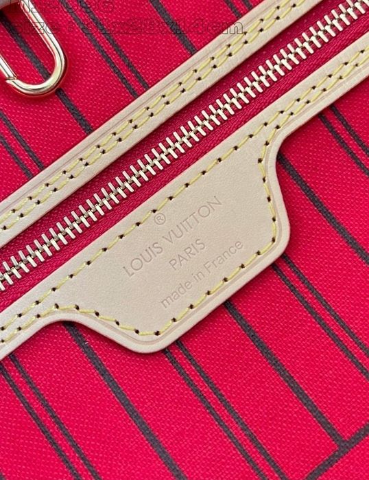 Geanta piele naturala,model Neverfull,saculet,card,certificat,etichetă