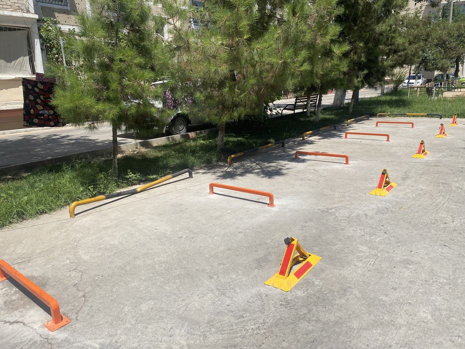 Парковочные барьеры+установка парковка,антипаркинг