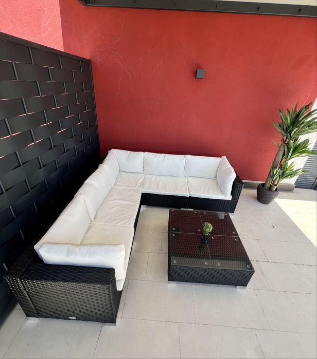 Coltar terasa Vida XXL + masuta