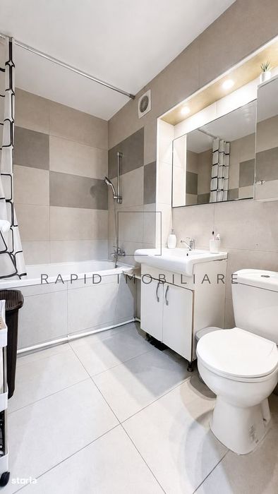 De Inchiriat - Ap. 2 Camere - Mobilat + Utilat Modern - Tiglina 1