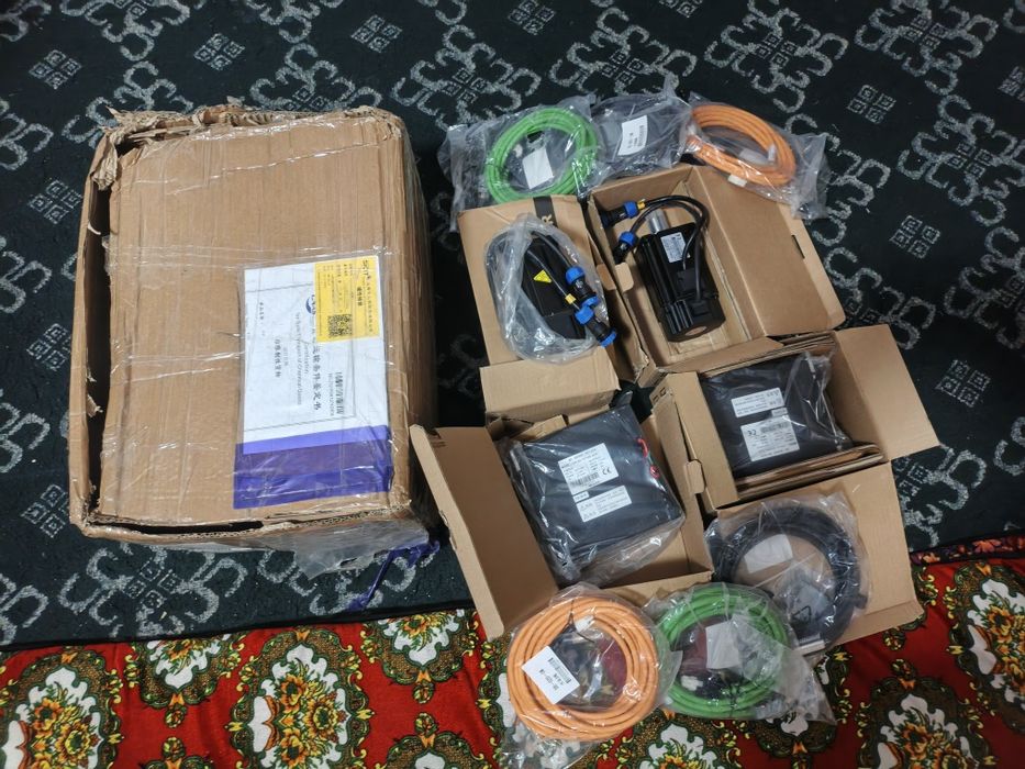 Dorna Servo motor Driveri bilan 2 juft yangi ishlamagan