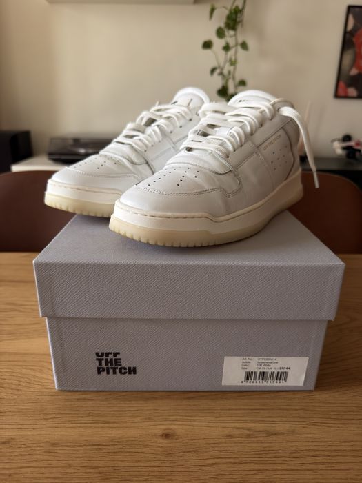 Мъжки бели кожени кецове Off The Pitch
