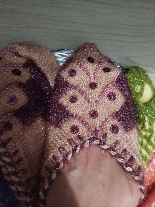 Ръчно плетени терлици