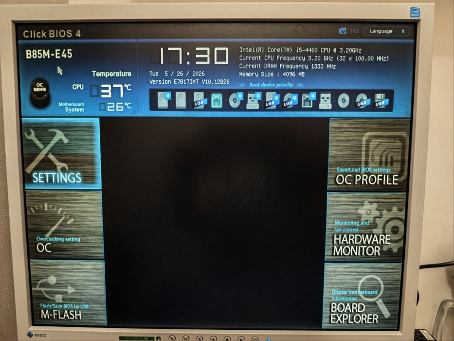 MSI B85M-E45 сокет 1150