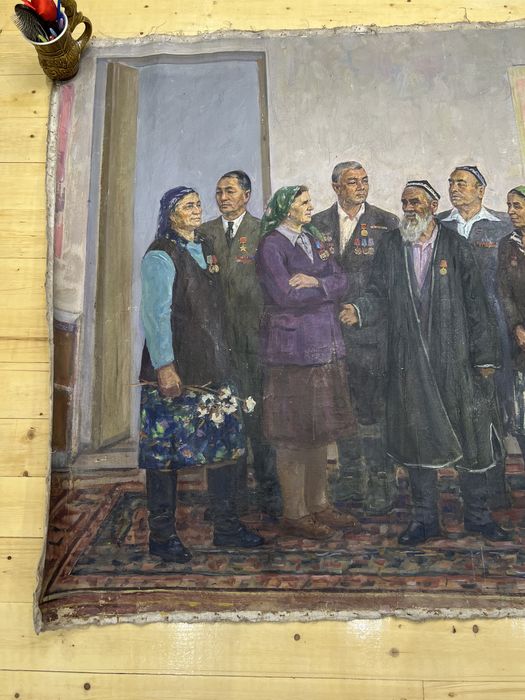 Ветераны труда . Ишмаметов