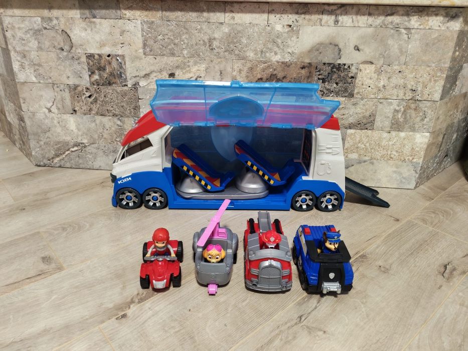 Vehicul de salvare, Paw Patrol, Launch Rescue Patroller cu sunete