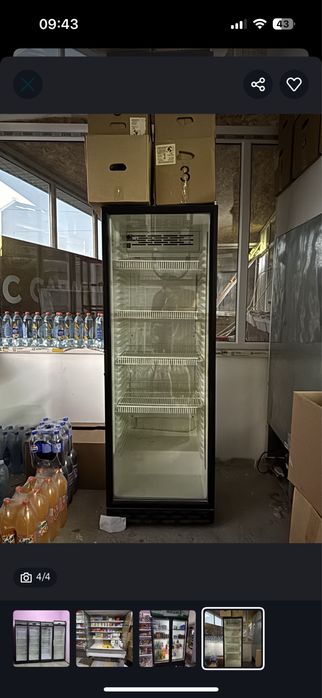 Холодильник витринный однодверный