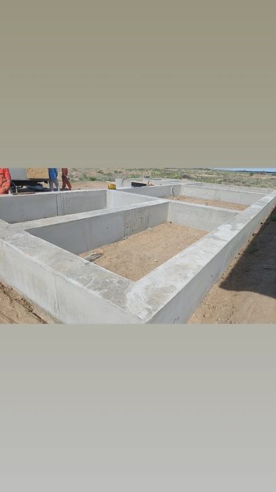 Заливка фундамента,своими опалубка