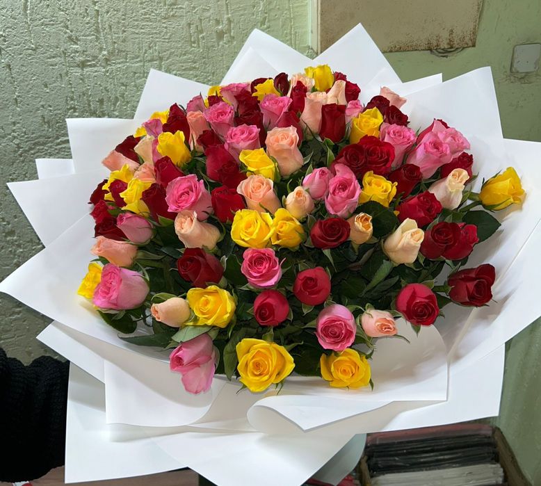 Цветы, букеты, акция