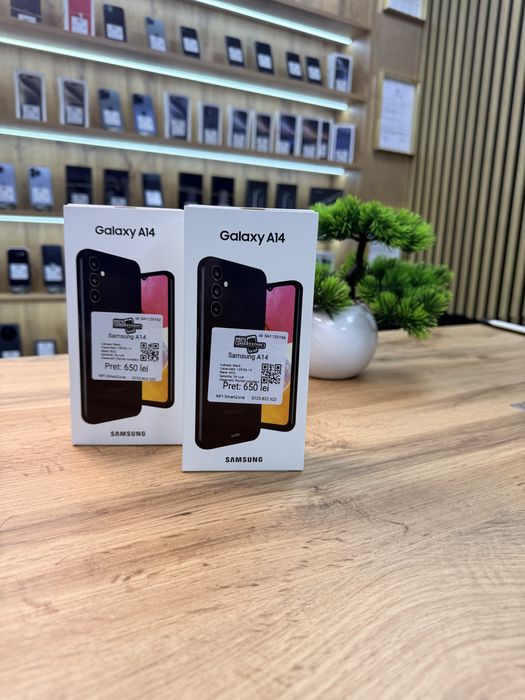 Samsung A14 Black 128Gb - Nou - Sigilat - Garantie 24 luni