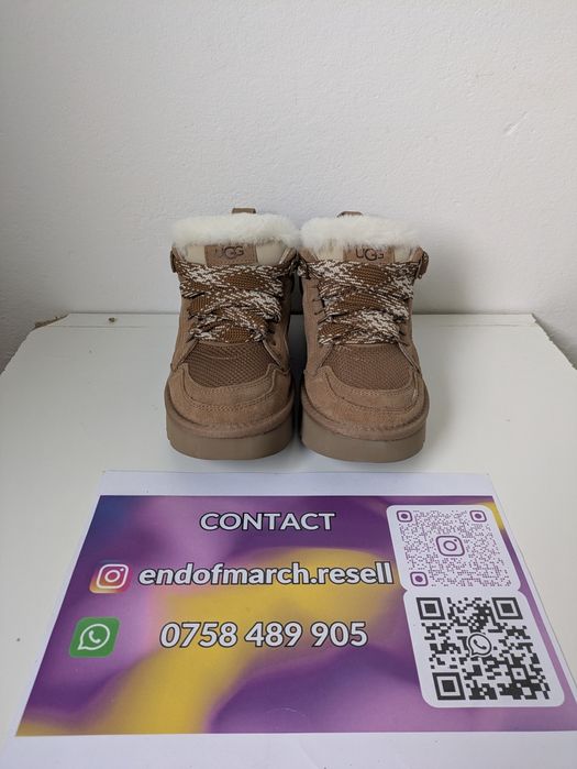 Ugg Lowmel maro Chestnut (mărimi: 37,38,40)