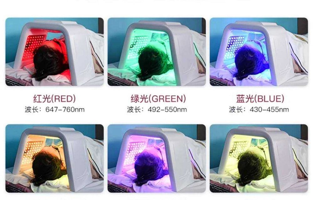 LED лампа для фототерапии кожи (косметологическая)