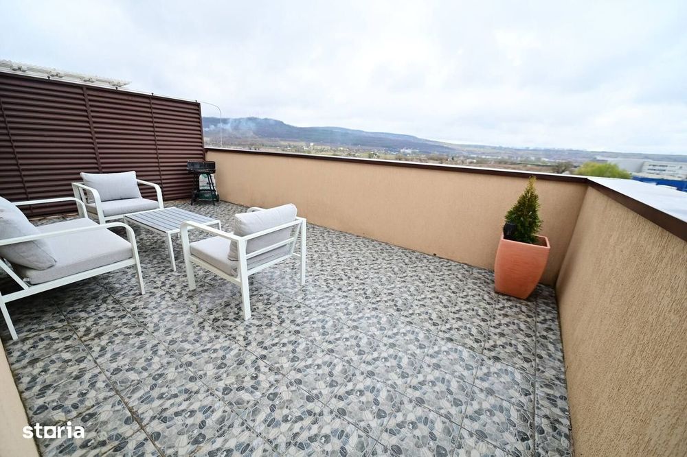 Apartament 2 camere - Henri Coandă  + terasă 40 mp