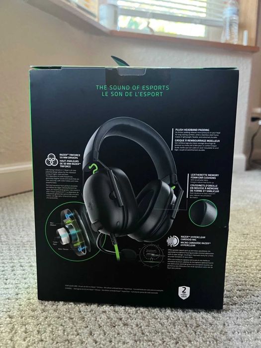 Razer Blackshark V2 X Black - Чисто Нови Неотваряни Геймърски Слушалки