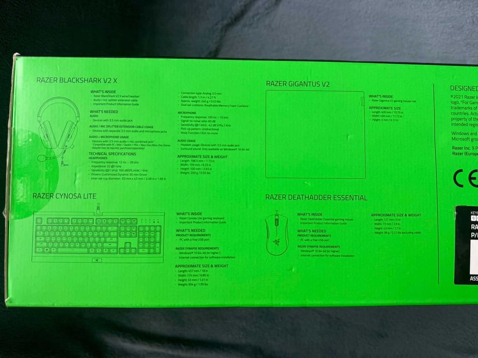 Vand RAZER Power Up Bundle V2