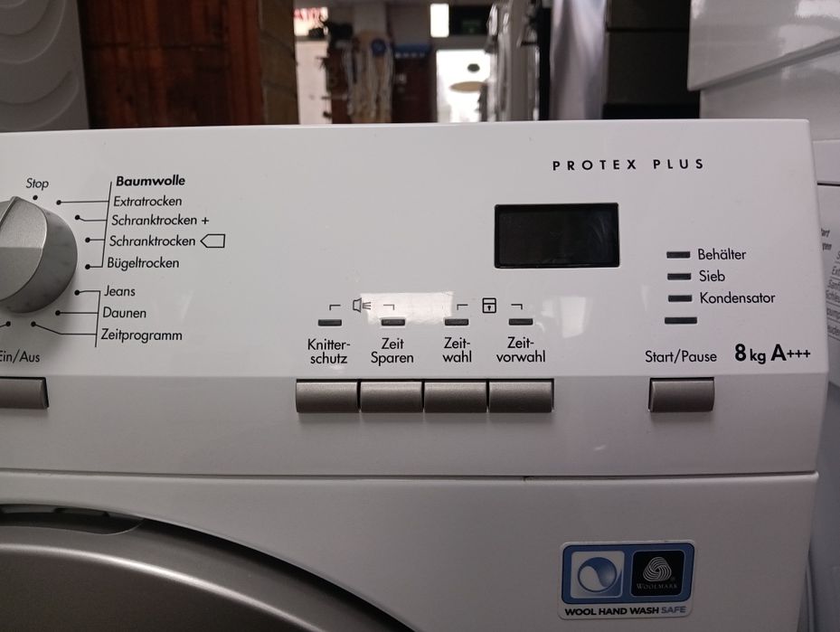 Сушилня с термопомпа АЕГ Aeg Protex Plus A+++ 8кг 2 години гаранция!