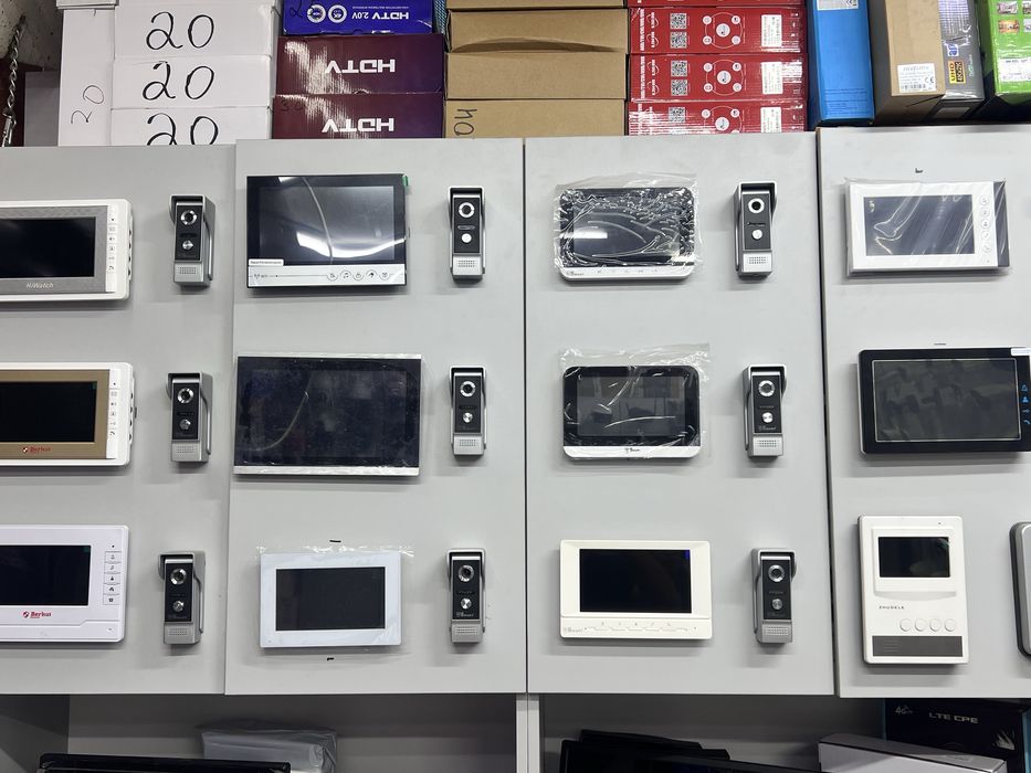 Установка видеонаблюдения