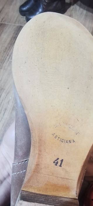 Cizme Lavorazione Artigiana bej 41