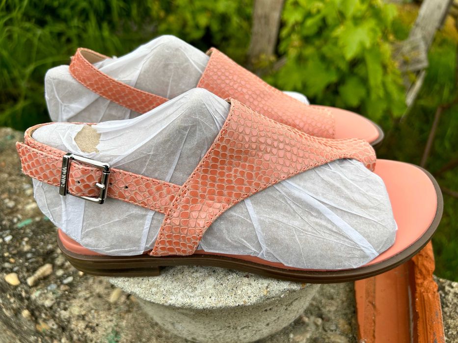 Sandale din piele Vionic Ella cu tehnologie Orthoheel