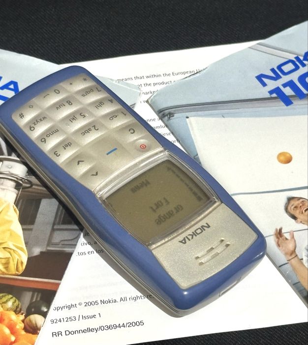 Raritate! Colectie Nokia 1100 Albastru (Blue) la Cutie – Stare Foarte Bună, Garanție + Factură!