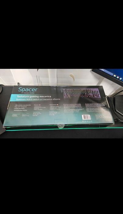 Tastatura mecanica Spacer