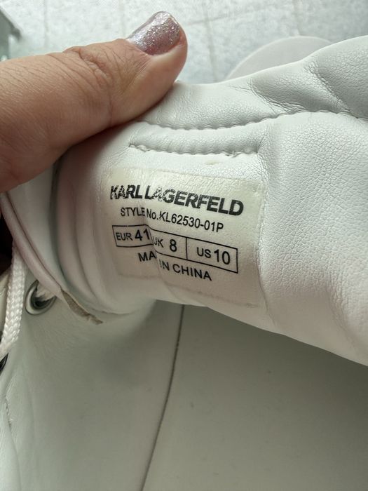 Adidasi Karl Lagerfeld piele