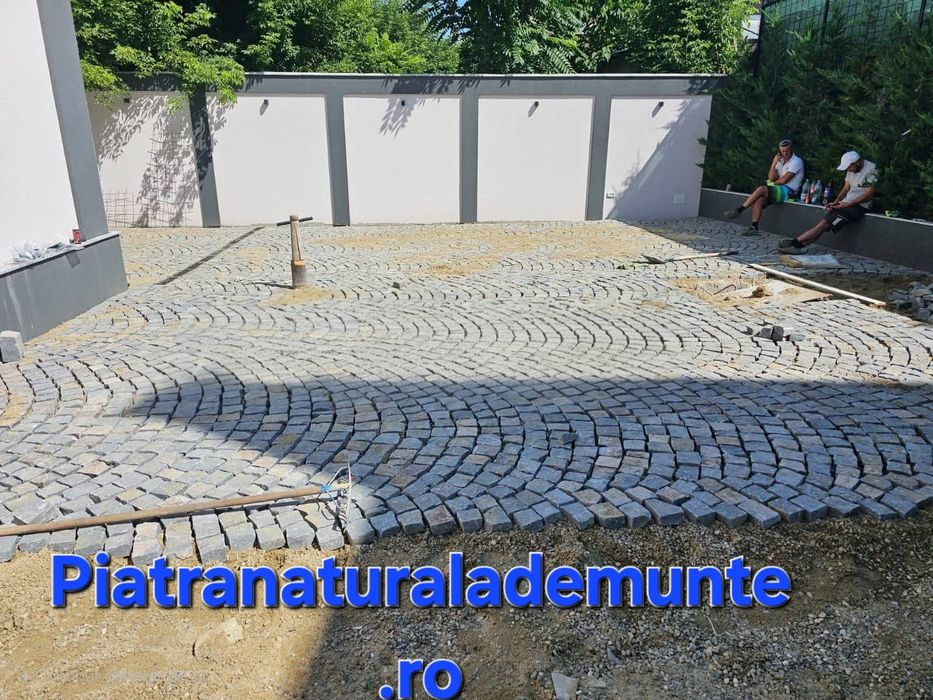 Piatra cubică nouă ANDEZIT.  Livrare și montaj oriunde în Țară