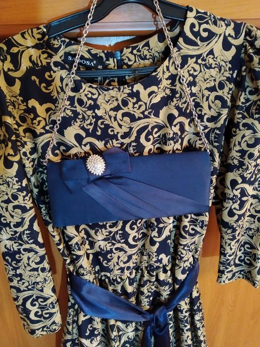 Вечернее платье длинное 44-46 размер