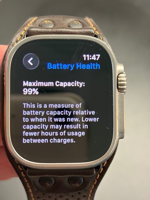Apple Watch Ultra 2 49 mm GPS + Cellular, в гаранция, 3 каишки