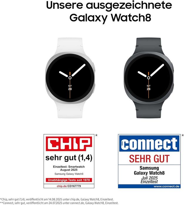 ПРОМО Нов Смарт Часовник Samsung Galaxy Watch8, 40mm, BT L320