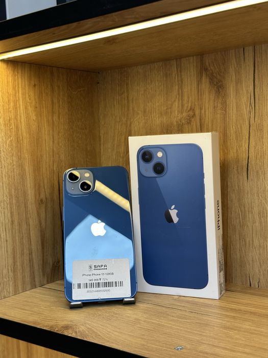 айфон 13 синий 72% акум