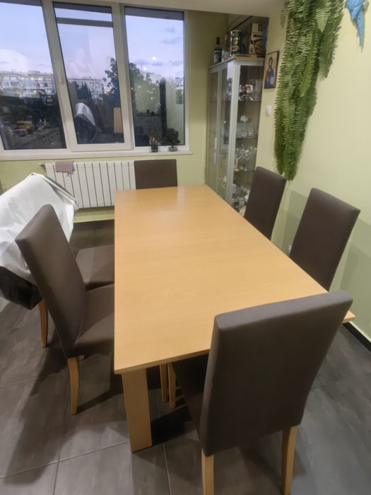 Комплект МАСА + 6 СТОЛА