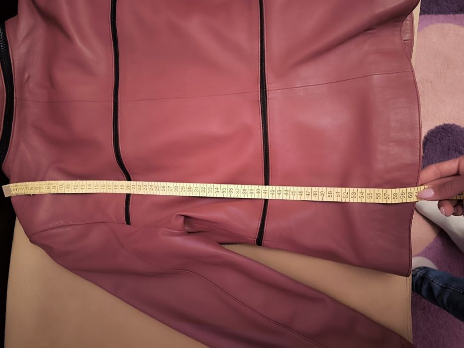 Дамско яке естествена кожа