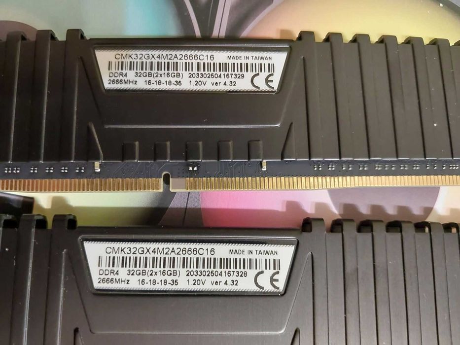32GB DDR4 2400Mhz, 2666Mhz - RAM памет