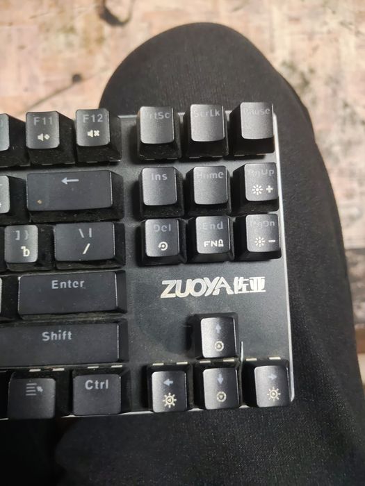 ZUOYA 电竞 机械键盘механикалық клавиатура