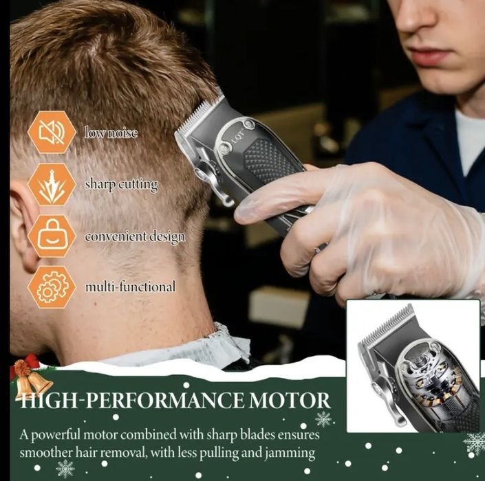 Професионален комлект за постригване от 7 части