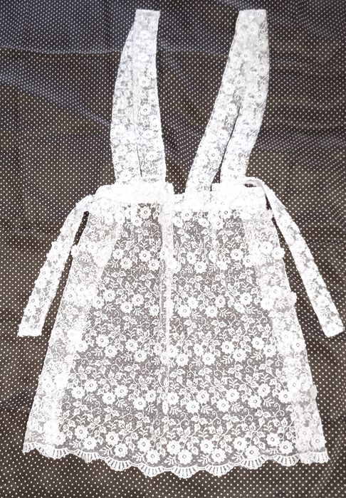 Фартук кружевной школьный