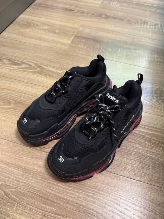 Balenciaga triple s piele
