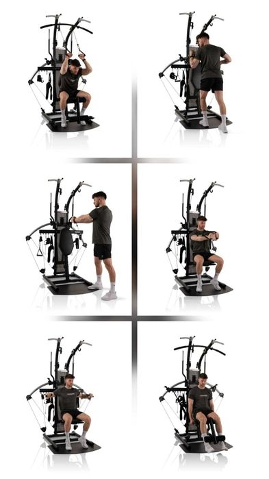 Aparat multifunctional pentru fitness FINNLO Bio Force Extreme PRO by Hammer cu tehnologie TNT, 125kg